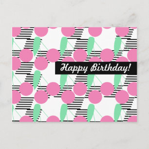 Cherry Birthday Any Occasion Personalized Postcard
