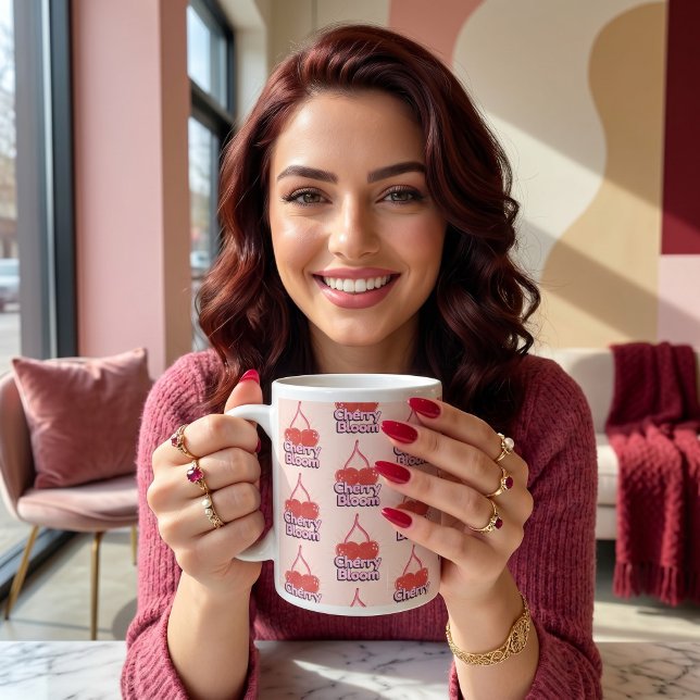Cherry Bloom Giant Coffee Mug (Creator Uploaded)