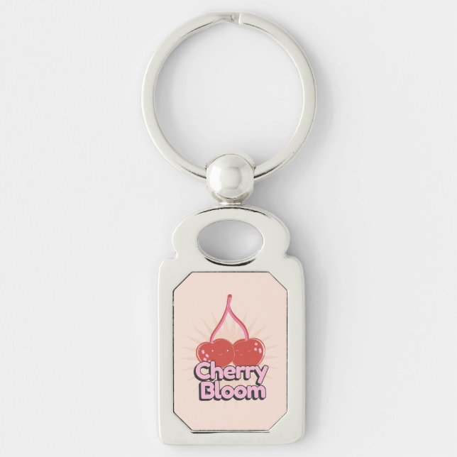 Cherry Bloom Keychain (Front)