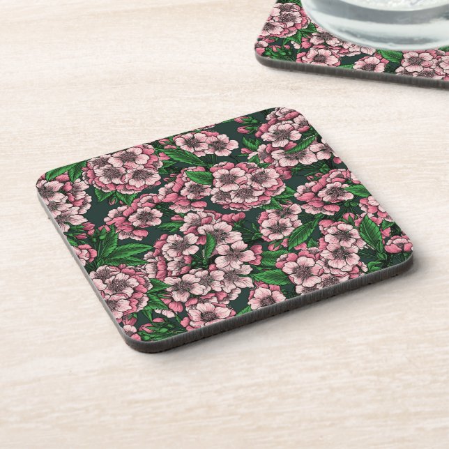 Cherry blossom 2 coaster (Left Side)