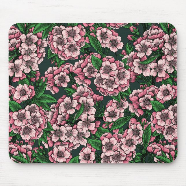Cherry blossom 2 mouse pad (Front)