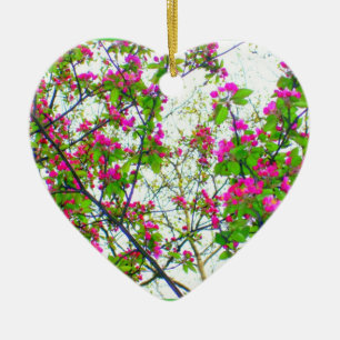 'Cherry Blossom Abstract' Ornament