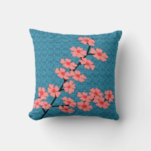 Cherry Blossom American Mojo Pillow