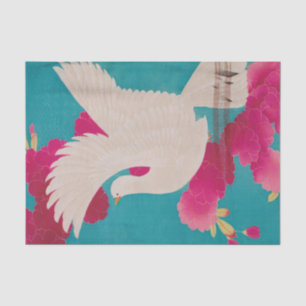 Cherry Blossom and Dove Tissue Paper