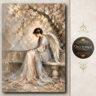 Cherry Blossom Angel Garden Tissue Paper