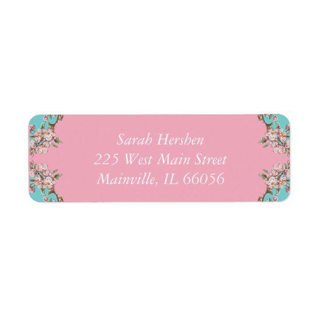 Cherry Blossom Baby Shower (Front)