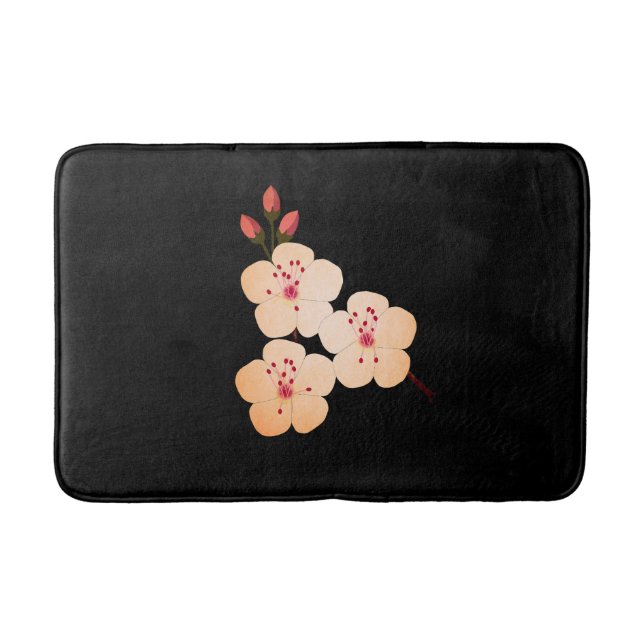 Cherry Blossom Bath Mat (Front)