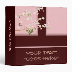 Cherry Blossom Binder