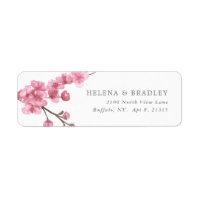Cherry Blossom Bloom | Wedding Return Address