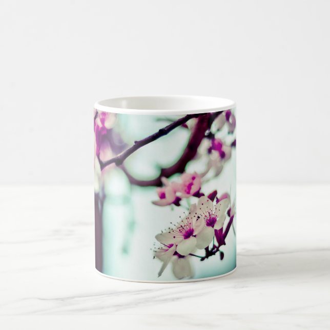 Cherry Blossom Branch Coffee Mug (Center)