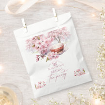 Cherry Blossom Bridal Tea Custom