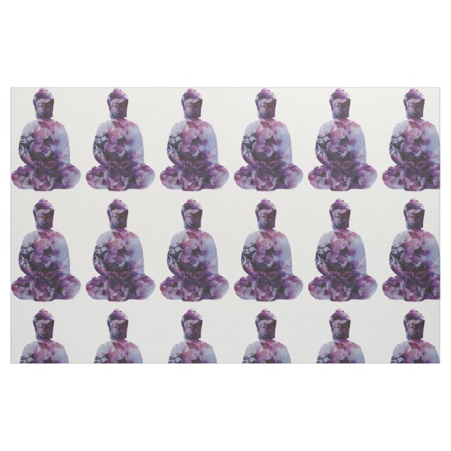 Cherry Blossom Buddha Fabric (Fat Quarter)