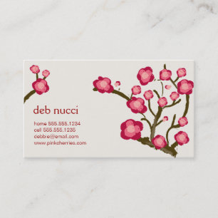 Cherry Blossom Business Card