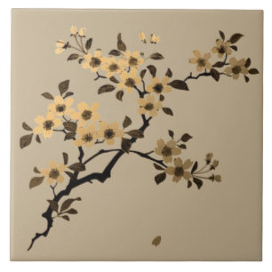Cherry Blossom Ceramic Tile