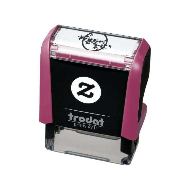 cherry-blossom-cherry-tree-japanese self-inking stamp (Product)