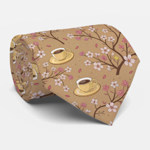Cherry Blossom Coffee Cozy Pattern (1) Tie