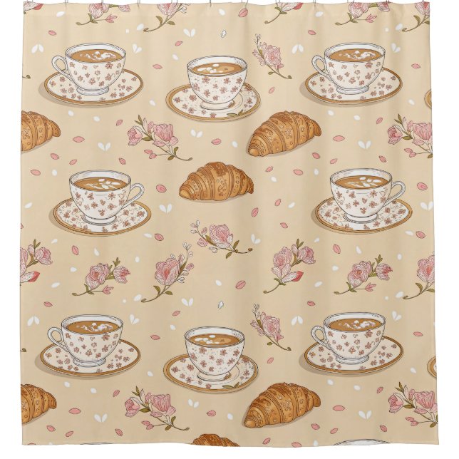 Cherry Blossom Coffee Cozy Pattern (2) (Front)