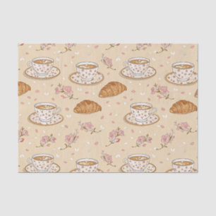 Cherry Blossom Coffee Cozy Pattern (2) Tissue Paper