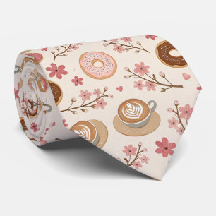 Cherry Blossom Coffee Cozy Pattern (3) Tie