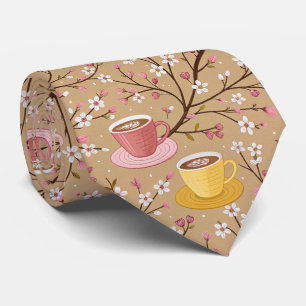 Cherry Blossom Coffee Cozy Pattern (4) Tie