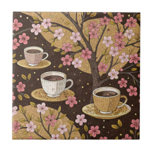 Cherry Blossom Coffee Cozy Pattern (8) Tile