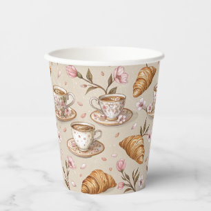 Cherry Blossom Coffee Cozy Pattern (9) Paper Cups