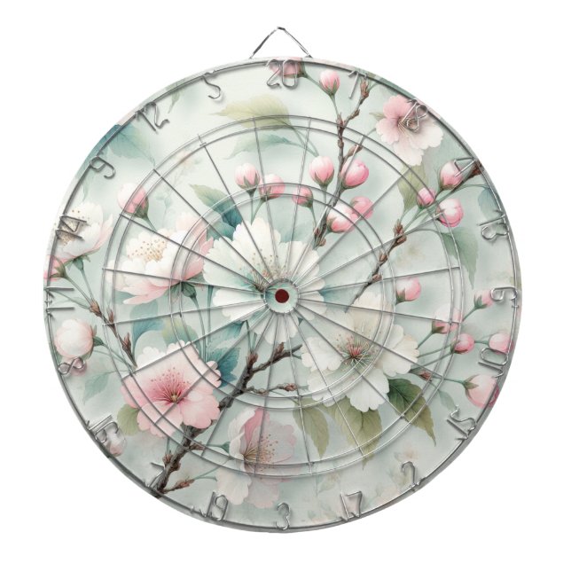 Cherry Blossom Dartboard (Front)