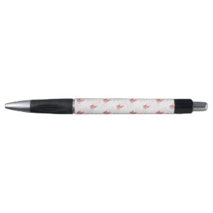 Cherry Blossom Dream: Koi Fish Art Print  Pen