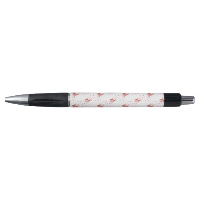 Cherry Blossom Dream: Koi Fish Art Print  Pen (Front)