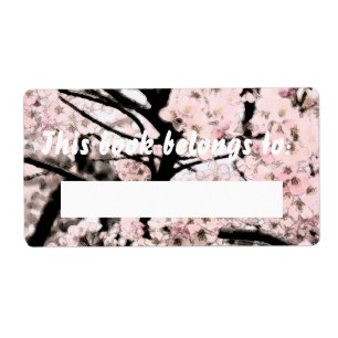Cherry Blossom Edited Booklabel