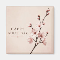 Cherry Blossom Elegance Birthday