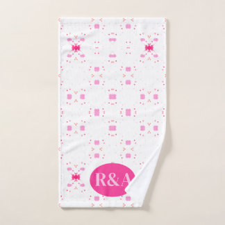 Cherry Blossom Embrace Personalized Hand Towel