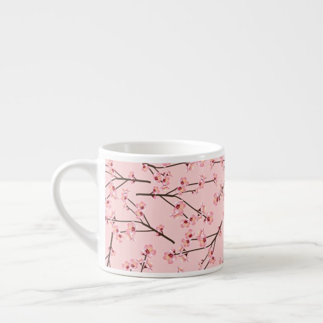 Cherry Blossom Espresso Cup (Left)