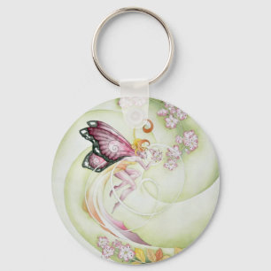 Cherry Blossom Faery Keychain