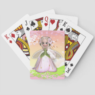 Cherry Blossom Fairy 1 Playing Cards