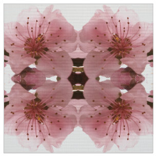 cherry blossom. Floral spring pattern. Fabric