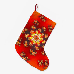 Cherry Blossom Floral Sprinkles Christmas Stocking