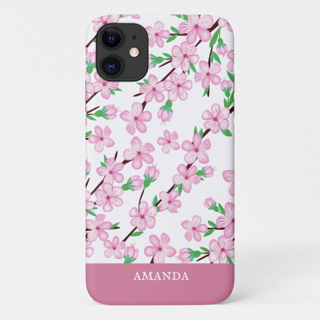 Cherry blossom flower Case-Mate iPhone case (Back)