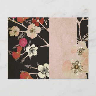 Cherry blossom flowers Postcard