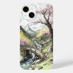 Cherry Blossom Forest in Bloom at Dawn of Spring Case-Mate iPhone 14 Case