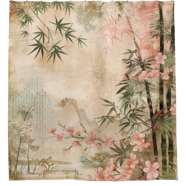 Cherry Blossom Garden Scene (1) (Front)