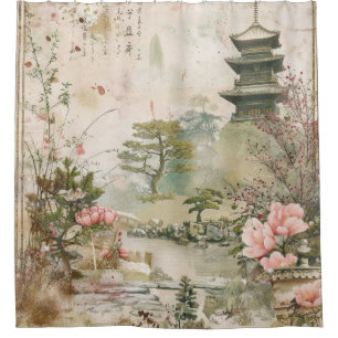Cherry Blossom Garden Scene (3)