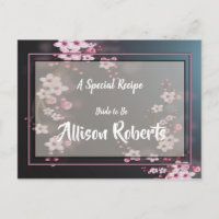 Cherry Blossom Geometric Bridal Shower Recipe