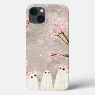 Cherry Blossom Ghosts iPhone 13 Case