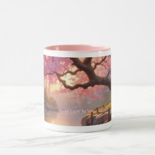Cherry Blossom Good Luck Mug