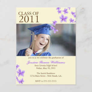 Cherry Blossom Graduation (Today's Best Award) Invitation