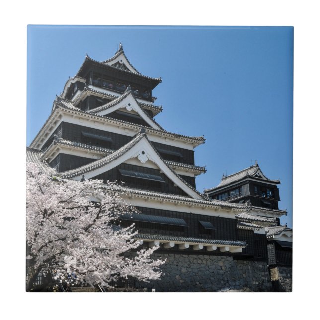 Cherry Blossom In Japan Tile (Front)