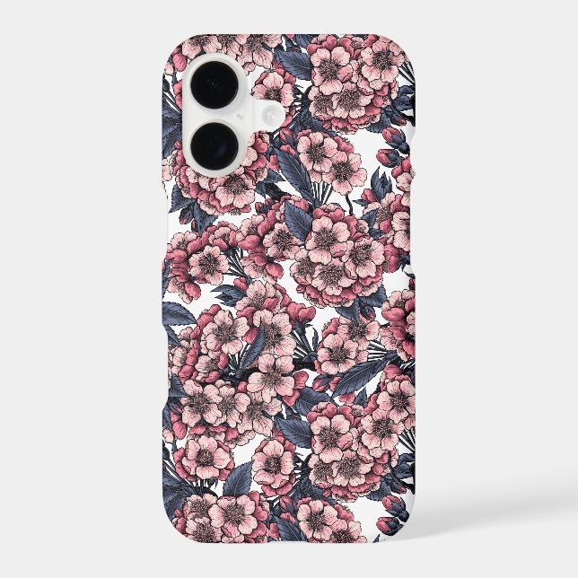 Cherry blossom in pink and blue (Back)