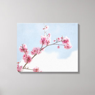 Cherry Blossom in the Sky Canvas Print