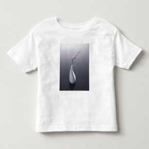Cherry blossom in vase toddler t-shirt